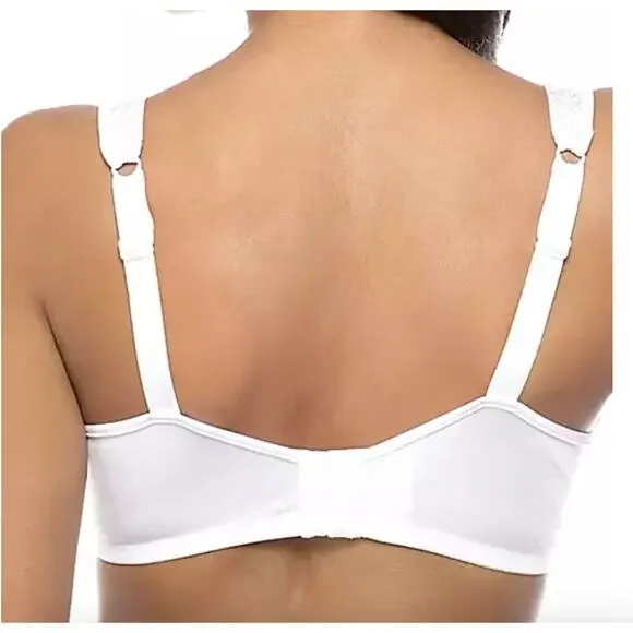 Playtex 4823 Secrets Amazing Shape Balconette Underwire Bra | White | 40DDD - Picture 3 of 4